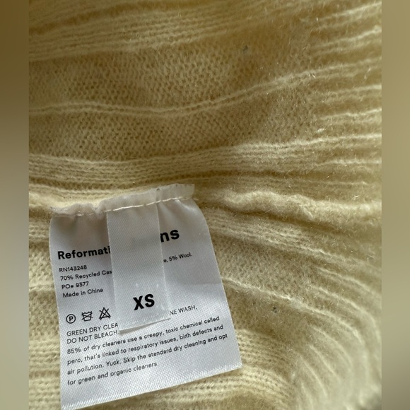 Reformation Jeans Cashmere Sweater - Picture 6 of 8